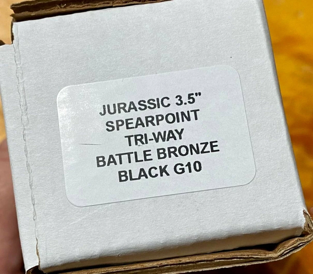 Wholesale ✔️ Rick Hinderer Jurassic Flipper 3.5" Knife SpearPoint Tri-way 3.5" CPM-20CV All Knife Brands ⌛ 10 Rick Hinderer Jurassic Flipper 3.5" Knife SpearPoint Tri-way 3.5" CPM-20CV All Knife Brands