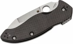 Spyderco C248CFP Kelly McCann Canis Folding Knife 3.36" S30V