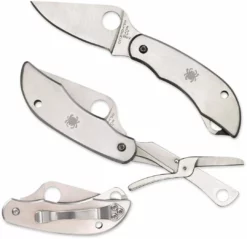 Spyderco ClipiTool Scissors Folding Knife 2