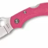 Spyderco Dragonfly 2 Pink Heals Lightweight Knife Pink (2.3" Satin)