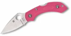 Spyderco Dragonfly 2 Pink Heals Lightweight Knife Pink (2.3" Satin)