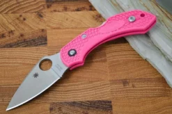 Spyderco Dragonfly 2 Pink Heals Lightweight Knife Pink (2.3