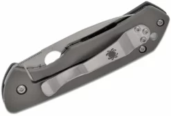 Best Pirce 😍 Spyderco Jerry Brouwer Knife 2.77" S30V Satin Blade G10 - Ti Handles 👍 10 Spyderco Jerry Brouwer Knife 2.77