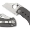 Spyderco McBee Folding Knife With 1.52" CTS XHP Stainless Steel Blade And Premium Titanium Handle - PlainEdge - Spyderco Knives