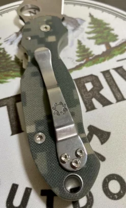 Spyderco Knives Spyderco Para 3 CPM-S45VN Knife Digi Camo G-10 (3