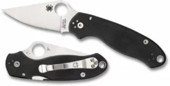 Deals 🔥 Spyderco Knives Spyderco Para 3 S30V Knife Black G-10 (3" Satin) C223GP 👏 11 Spyderco Knives Spyderco Para 3 S30V Knife Black G-10 (3
