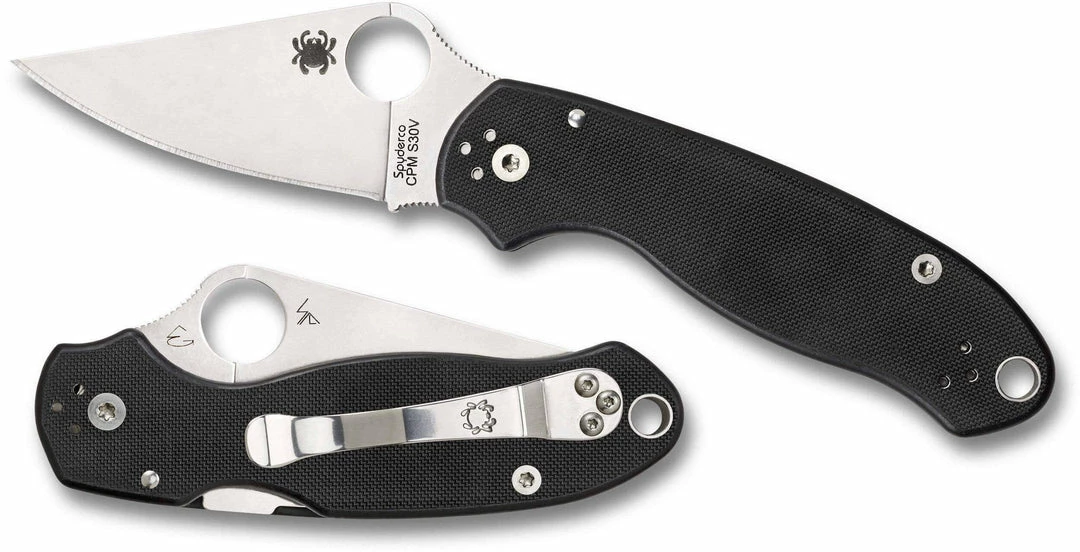 Deals 🔥 Spyderco Knives Spyderco Para 3 S30V Knife Black G-10 (3" Satin) C223GP 👏 7 Spyderco Knives Spyderco Para 3 S30V Knife Black G-10 (3" Satin) C223GP