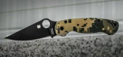 Cheap โค๏ธ Spyderco Knives Spyderco Paramilitary 2 Knife S30V Digital Camo Handles - C81GPCMOBK2 ๐ 13 Spyderco Knives Spyderco Paramilitary 2 Knife S30V Digital Camo Handles - C81GPCMOBK2