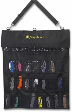 Spyderco SP1 SpyderPac Large Carrying Case, Holds 30 Folding Knives Spyderco Knives