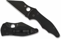 Best Pirce 🤩 Spyderco Yojimbo 2 Folding Knife 3.2" Black DLC - C85GPBBK2 Spyderco Knives ⭐ 12 Spyderco Yojimbo 2 Folding Knife 3.2