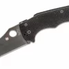 Spyderco YoJumbo Blackout Folding Knife 3.98" S30V Black Blade