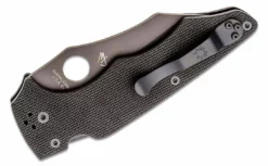 Spyderco YoJumbo Blackout Folding Knife 3.98