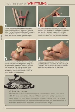 FLEXCUT The Little Book Of Whittling: Passing Time On The Trail (Book)