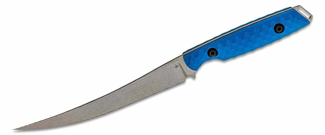 Hot Sale ๐ฅ TOOR KNIVES Toor Avalon Fillet Knife 6" CPM-154 Stonewashed Fillet, Leviathan Blue G10 Handles ๐ฏ 4 TOOR KNIVES Toor Avalon Fillet Knife 6" CPM-154 Stonewashed Fillet, Leviathan Blue G10 Handles