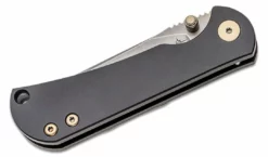 Flash Sale 🤩 TOOR KNIVES Toor Chasm Folding Knife 3" CPM-154 Stonewashed, Black Titanium Handles - FL154R 🤩 11 TOOR KNIVES Toor Chasm Folding Knife 3