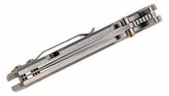 Outlet ⭐ TOOR KNIVES Toor Merchant FL35S Folding Knife 3.5" CPM-S35VN - Stone 😉 9 TOOR KNIVES Toor Merchant FL35S Folding Knife 3.5