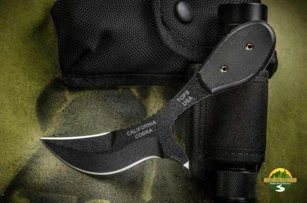 Brand new ⭐ TOPS KNIVES TOPS California Cobra Knife 🎁 5 TOPS KNIVES TOPS California Cobra Knife