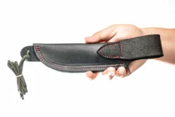 TOPS KNIVES All Knife Brands TOPS CPCKFE-01 Camp Creek Fire Edition Tumbled S35VN Red Black G10 Fixed Blade