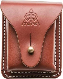 TOPS Knives Bushcraft Leather Belt Pouch All Knife Brands