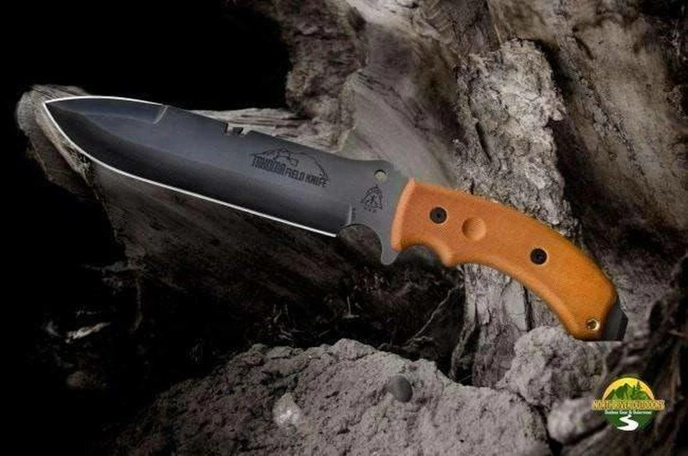 Brand new 🌟 TOPS KNIVES TOPS Tahoma Field Knife Double Edged 7-5/16 Carbon Blade 🔔 3 TOPS KNIVES TOPS Tahoma Field Knife Double Edged 7-5/16 Carbon Blade
