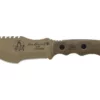 TOPS KNIVES TOPS Tom Brown Tracker #2 Coyote Tan All Knife Brands