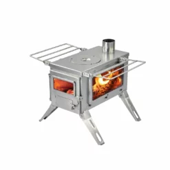 Winnerwell Nomad View Medium Tent Portable Stove 800 Cubic Inch Firebox Outdoor Stoves