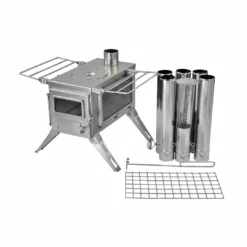 Winnerwell Nomad View Medium Tent Portable Stove 800 Cubic Inch Firebox Outdoor Stoves