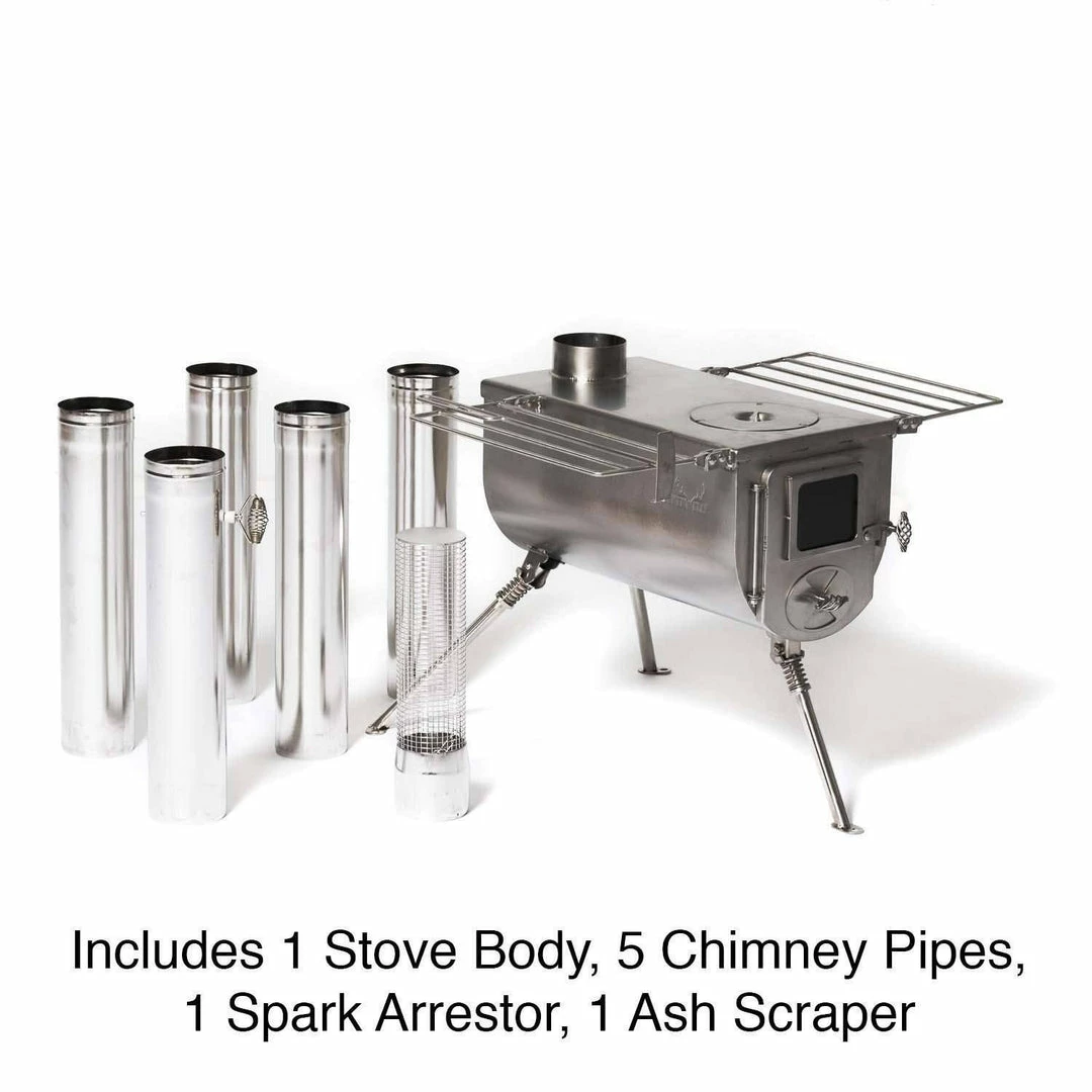 New π Winnerwell Woodlander Large Tent Stove 1500 Cubic π 4 Winnerwell Woodlander Large Tent Stove 1500 Cubic