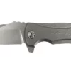 Hot Sale ๐ Zero Tolerance 0900 Les George Flipper 2.7" S35VN Stonewashed Blade, Titanium Handles ๐ 2 Zero Tolerance 0900 Les George Flipper 2.7" S35VN Stonewashed Blade, Titanium Handles