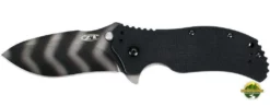 ZERO TOLERANCE ZT 0350TSST 3-1/4" S30V Plain Tiger Stripe G10