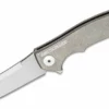 ZERO TOLERANCE ZT 0450 Sinkevich Flipper 3.25" S35VN Satin Blade, Titanium Handles