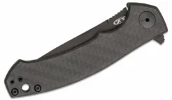 ZERO TOLERANCE ZT 0450CF Flipper 3.25" S35VN Black Blade Knife (USA)
